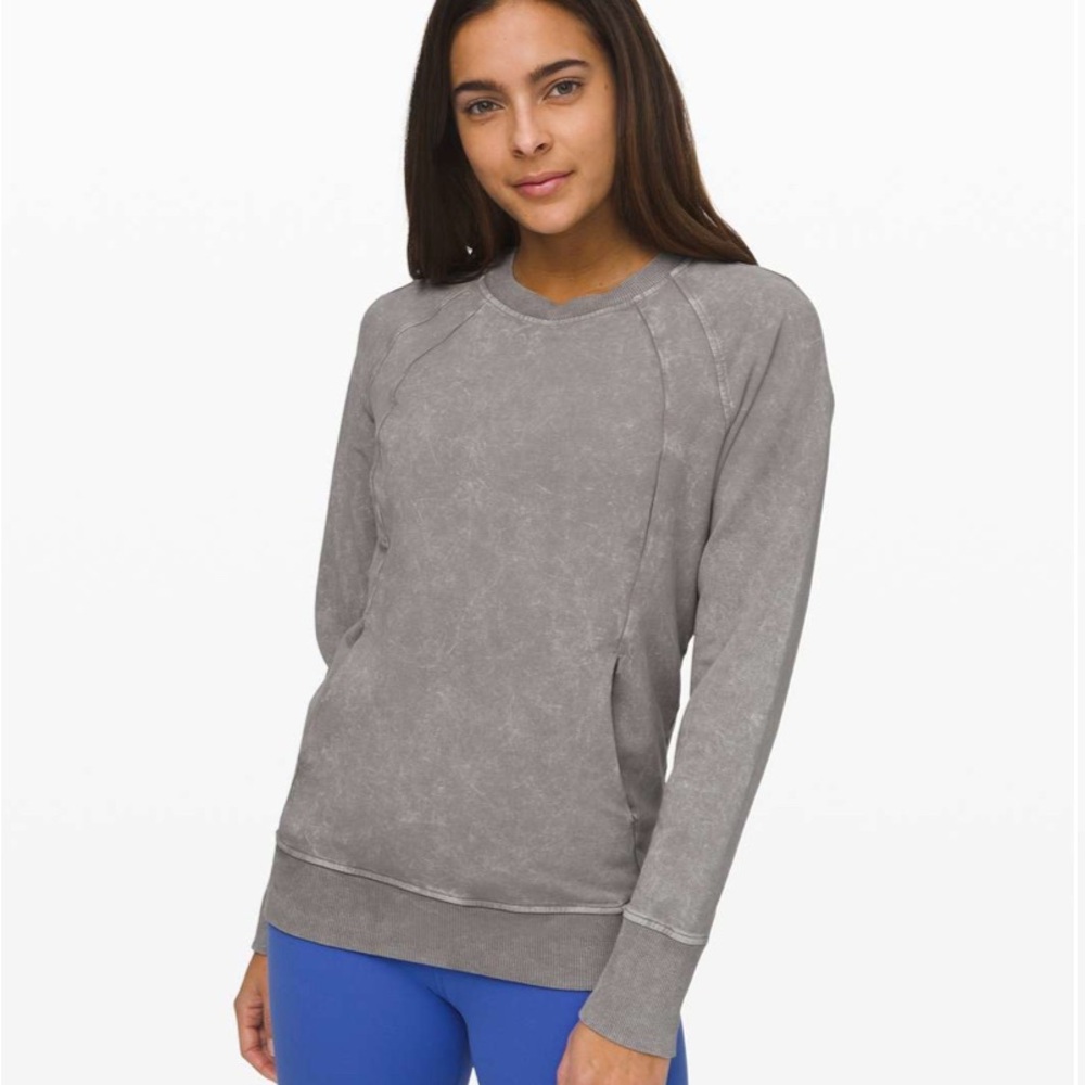 Lululemon Scuba Crew *Wash
Washed Dark Chrome